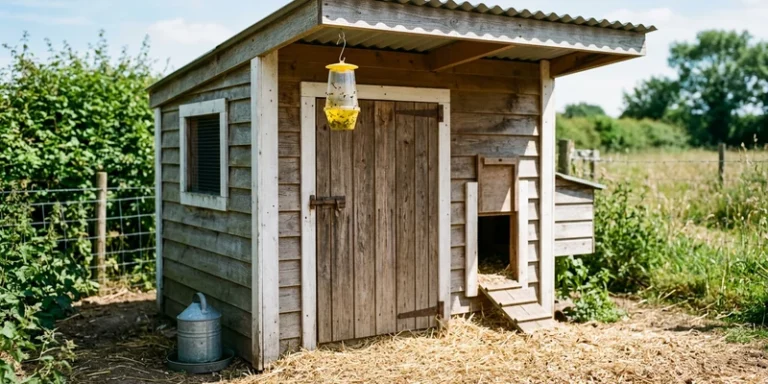 Flies and Pests Around the Chicken Coop