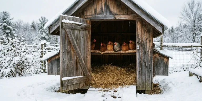 How to Keep Chickens Warm in Winter Without a Heat Lamp
