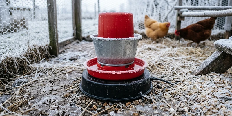 How to Keep Chicken Water From Freezing This Winter